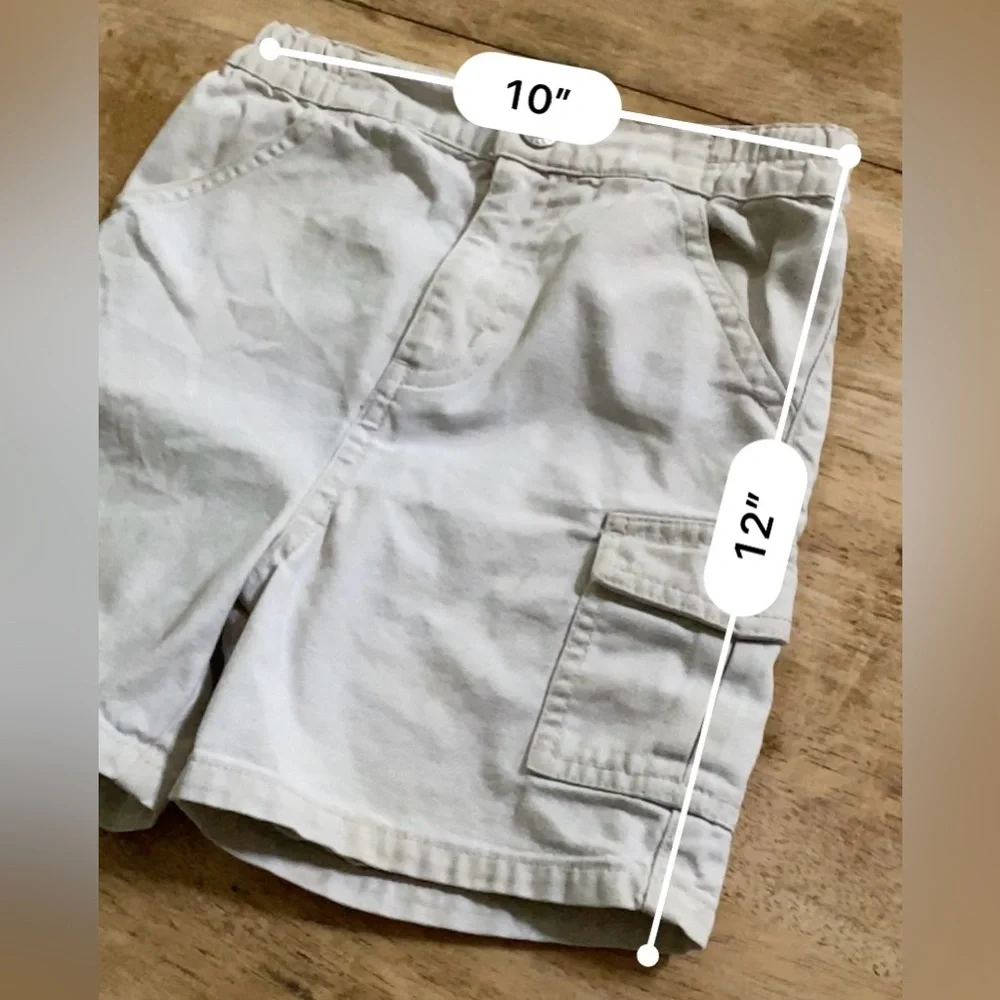 Vintage Ralph Lauren Polo Jeans‎ Co. Boy’s Size 4T Khaki Cargo Shorts